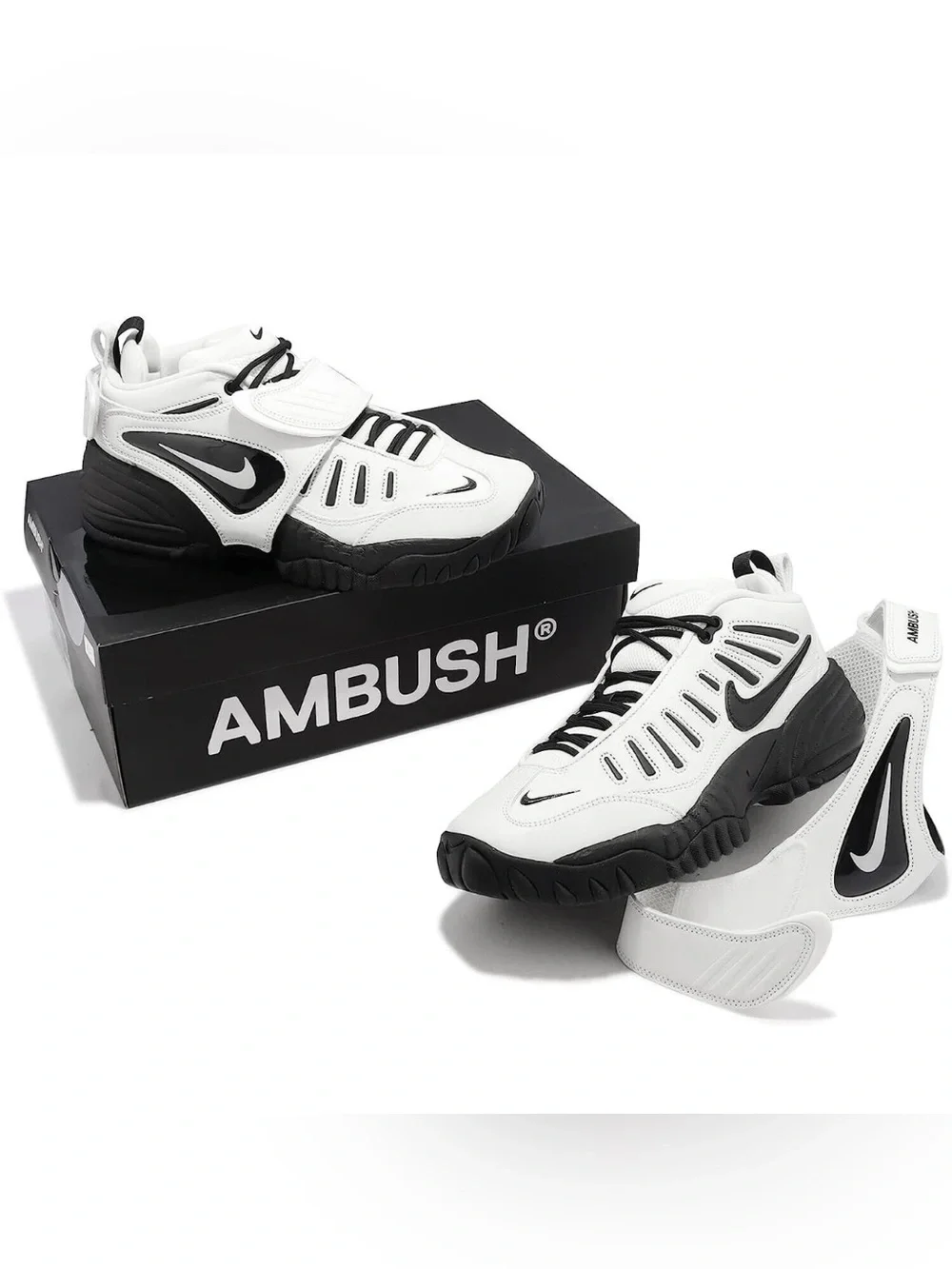 Size 5.5 Nike AMBUSH x Air Adjust Force 'Summit White' Shoes Sneakers DM8465-100